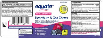 Equate Berry Antacid Hbg 54ct 218158 6 11 2019